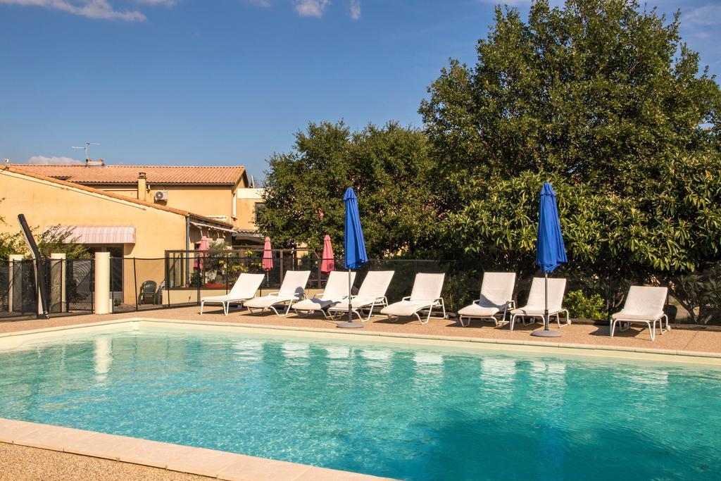 Hotel Les Persedes Lavilledieu  Exterior foto