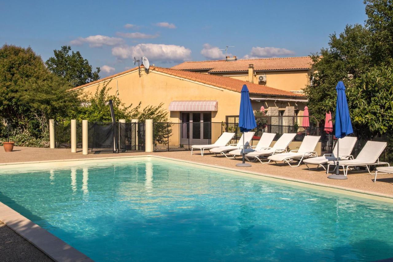 Hotel Les Persedes Lavilledieu  Exterior foto